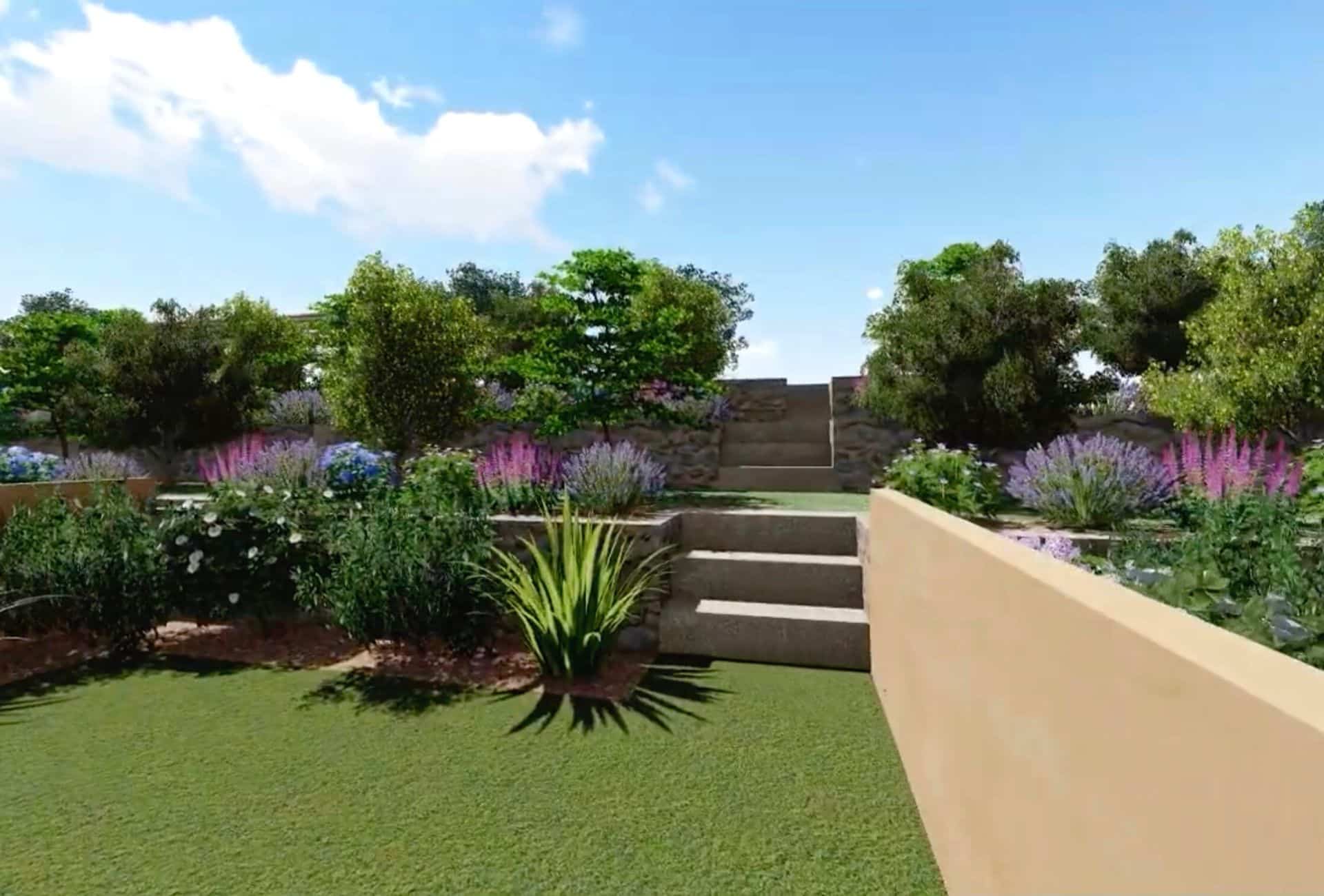 Création et entretien de jardin et d'espaces verts à Marrakech par Hibiscus Jardinage